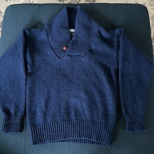 Vintage Fieldmaster navy sweater